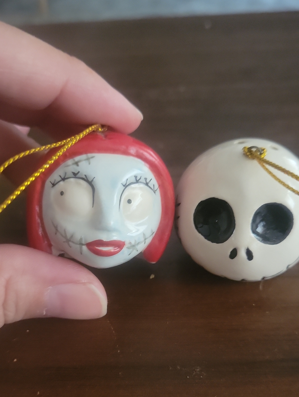 Nightmare Before Christmas. Jack And Sally Salt And Pepper Shakers - Picture 6 of 7